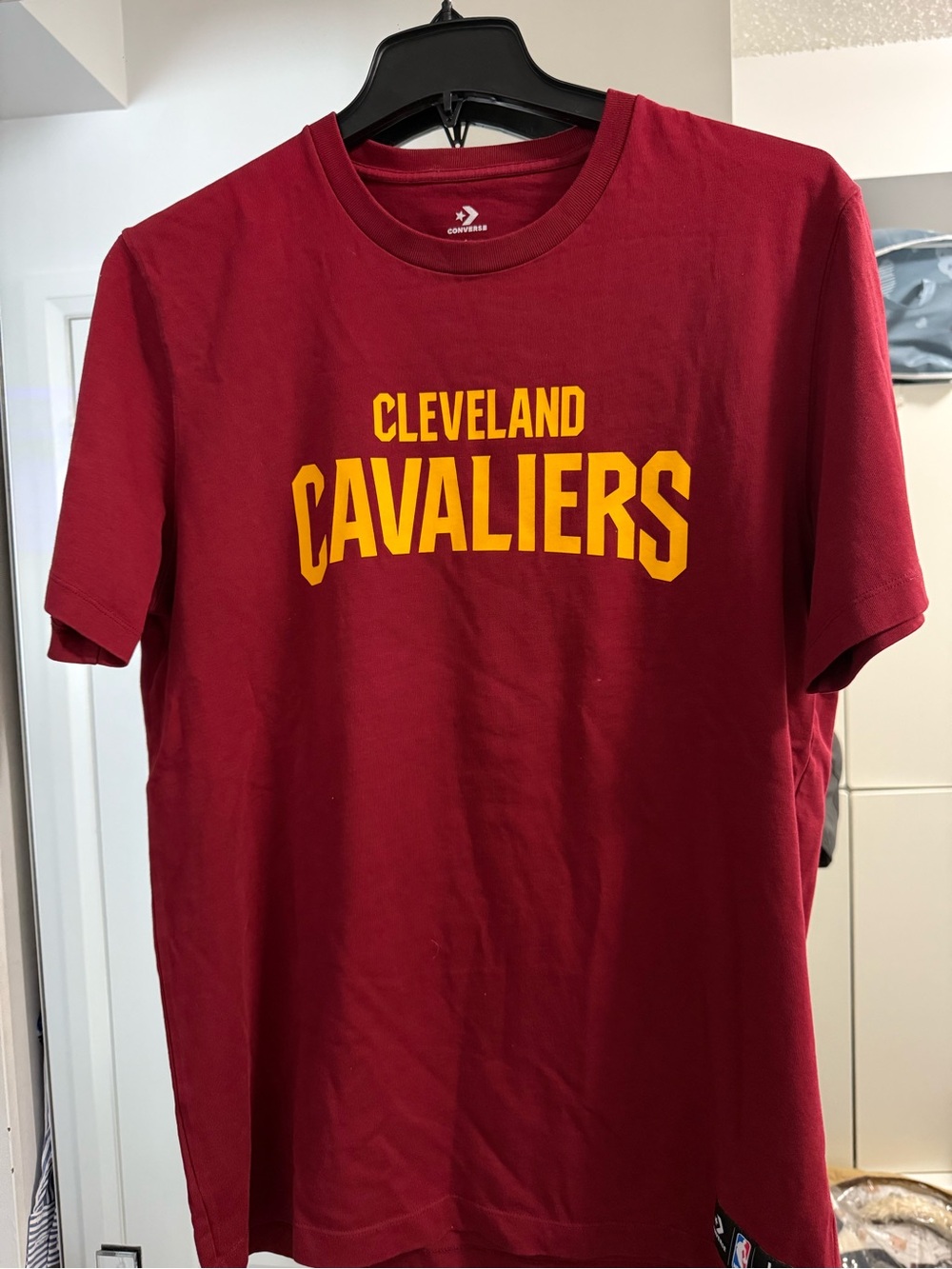 Converse Cleveland Cavaliers Burgundy Tee